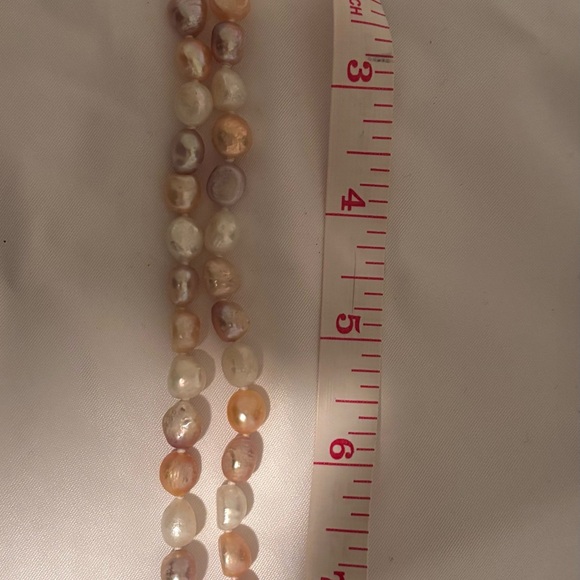 Multicolored Freshwater Pearl Necklace - Picture 4 of 4
